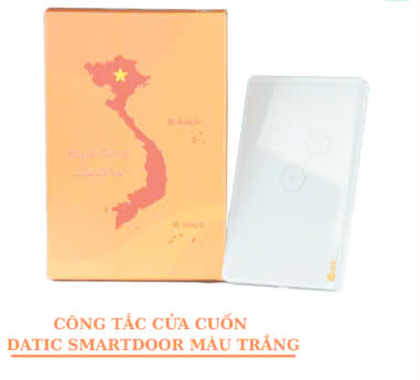 Công Tắc Cửa Cuốn Wifi Datic Smart Door (Màu trắng)