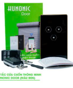 Công Tắc Cửa Cuốn Wifi Thông Minh HUNONIC DOOR ( màu đen)