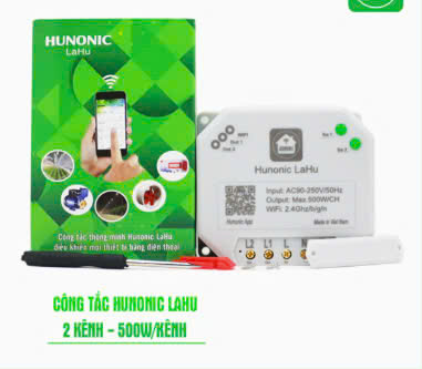 Công tắc thông minh Hunonic Lahu 2 kênh điều khiển từ xa 1 z6599486674835 ec8b5c6c796b90abcba3f54a843e624b