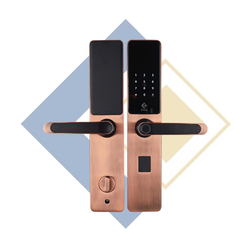 Khóa cửa thông minh Kitos KT-E3 Pro (Màu Đồng)