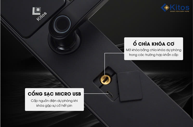 Khóa cửa thông minh Kitos KT-E3 Pro Đen 3 z6600411580392 123c6033a675bb9239e88c1be1dfeabb