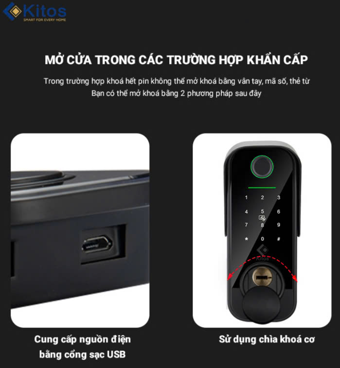 Khoá vân tay cửa cổng Kitos KT-DL04 Pro 6 z6600535826525 59007a0031ac57d280afb4ed39c05829