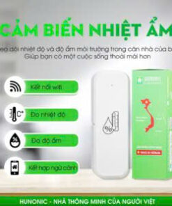Cảm Biến Nhiệt Ẩm Wifi Hunonic 8 z6606241317607 c817ef7793af90a82991c576f65752f8
