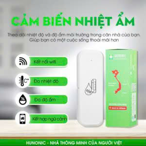 Cảm Biến Nhiệt Ẩm Wifi Hunonic 10 z6606241317607 c817ef7793af90a82991c576f65752f8
