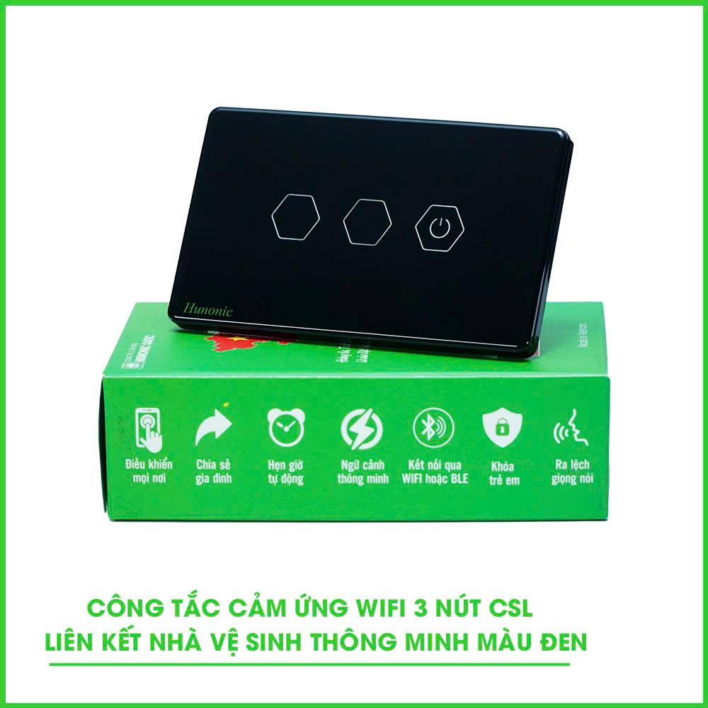 Công Tắc Wifi 3 Nút Liên Kết Nhà Vệ Sinh Thông Minh Màu Đen 1 z6619147068796 337dc0c11daf759a00e720d4f9ea72d2
