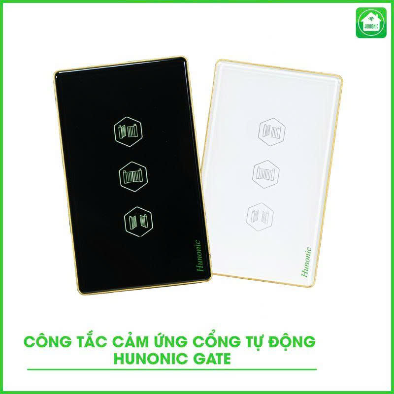 Công Tắc Cảm Ứng Cổng Tự Động Wifi Hunonic Gate - Màu Đen