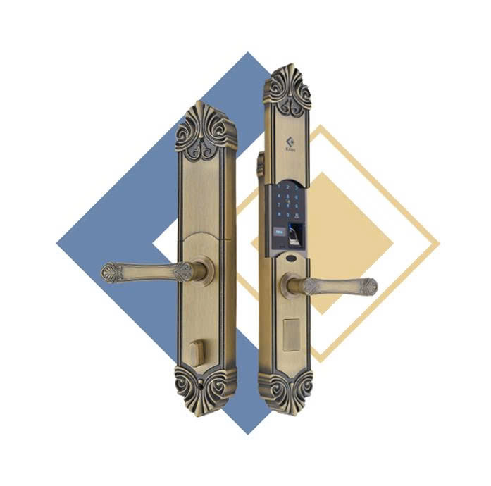 Khóa cửa vân tay tân cổ điển Kitos KT-C200