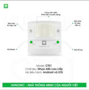 Thiết Bị Chống Trộm Và Báo Khách Wifi Hunonic CT01 5 z6865020220370 932a5cfe2396ab892f60f85d27f14a6a